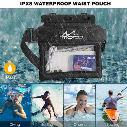 Maximumcatch Weatherly Hurricane Roll Top Waist Bag Water