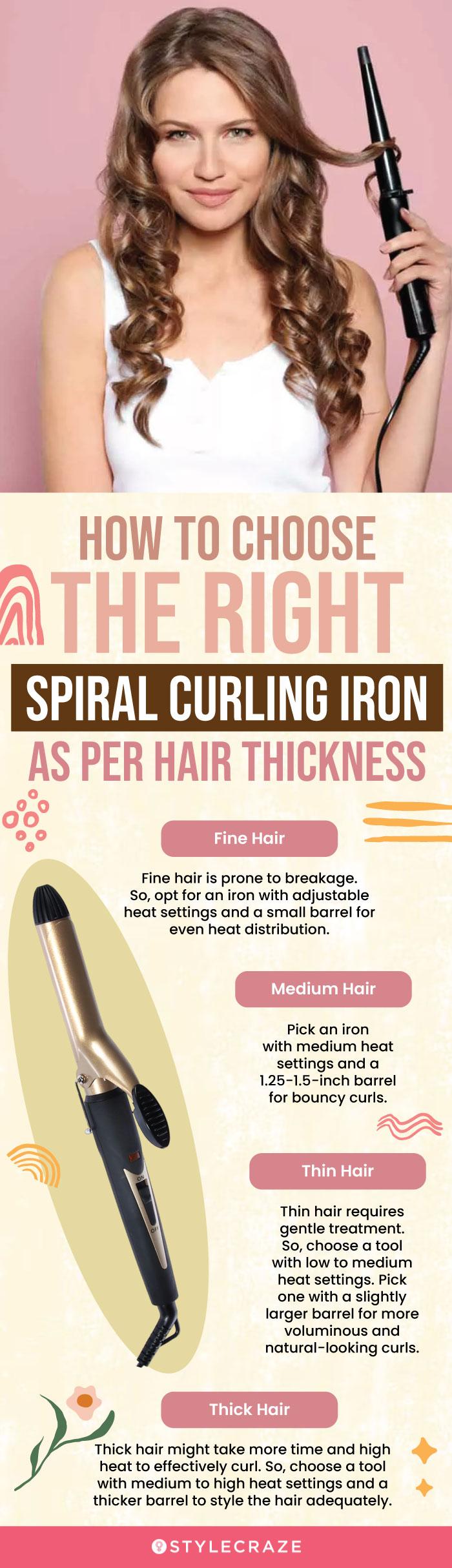 Best curling iron for spiral clearance curls