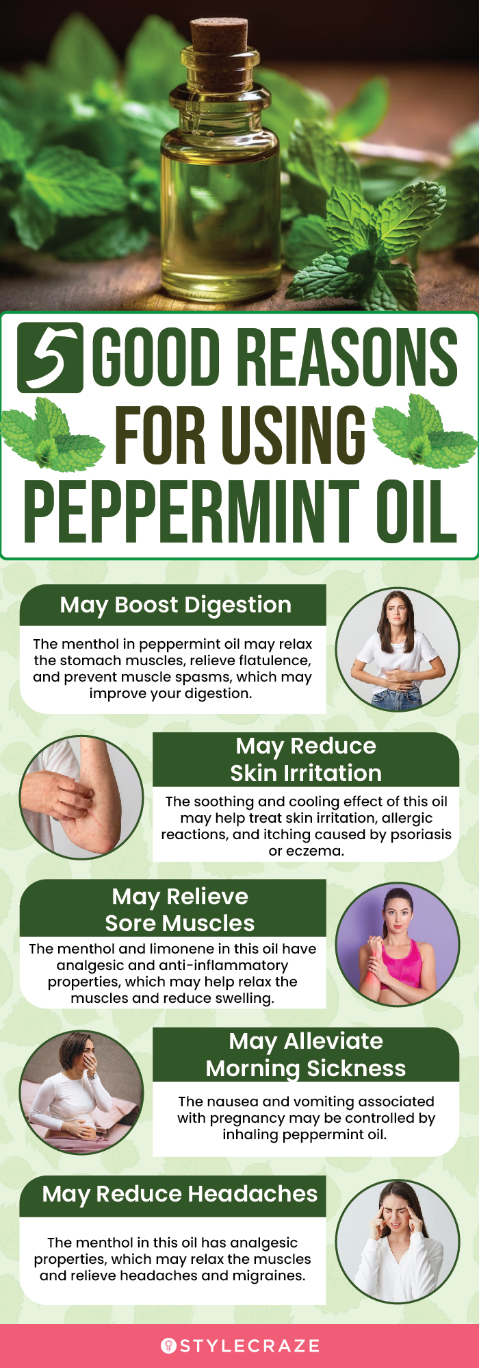 Benefits Of Peppermint Oil For Skin, Hair, Health & How To Use