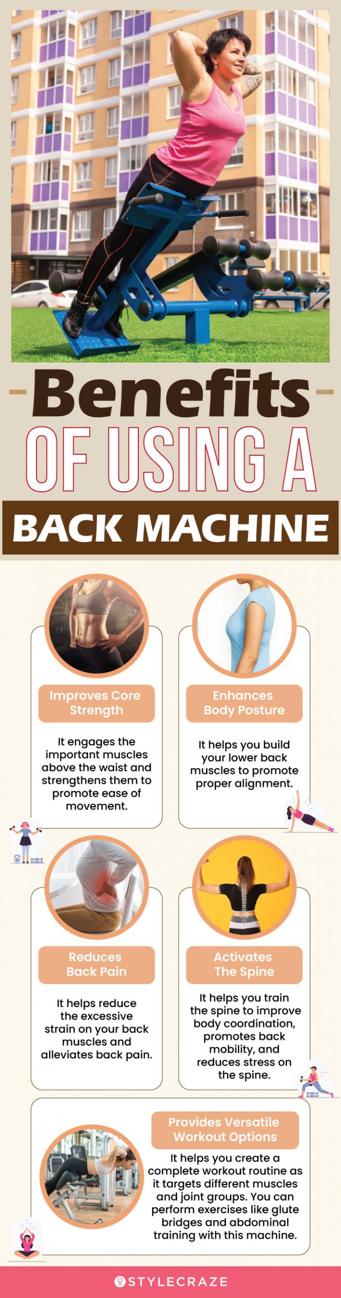 5 Super Simple Exercises for Lower Back Pain [Infographic]