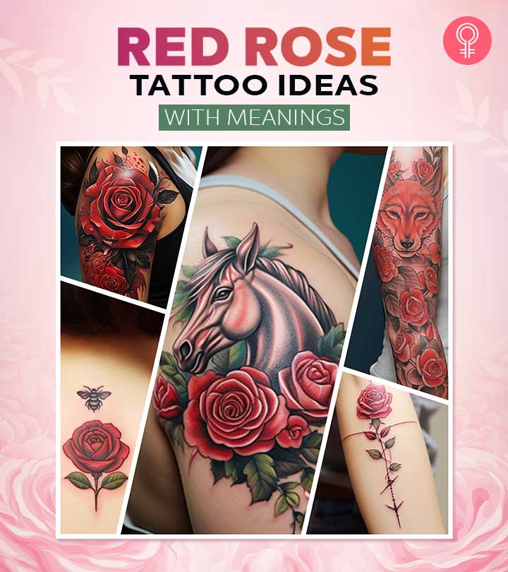 Red Rose Tattoo Ideas With Meanings