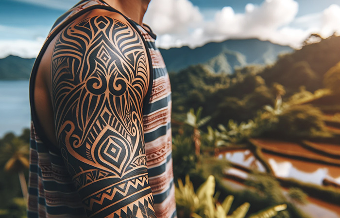 Inkstitution Tattooing - Polynesian work done by @thedunc ⁠ #tattoo #tattoos  #tattooing #tattooed #tattooshop #tattooartist #tattooideas #tribal # tribaltattoo #samoantatau #samoa #samoantattoo #borneo #borneotatroo  #kirituhi #kirituhitattoo #mendi ...