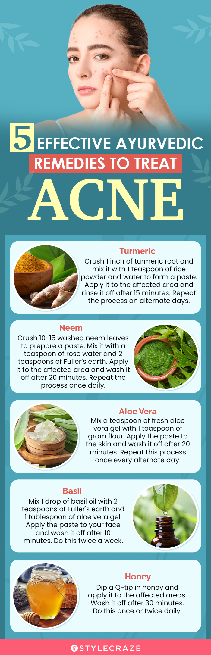 10 Best Ayurvedic Tips And Remedies For Acne Free Clear Skin