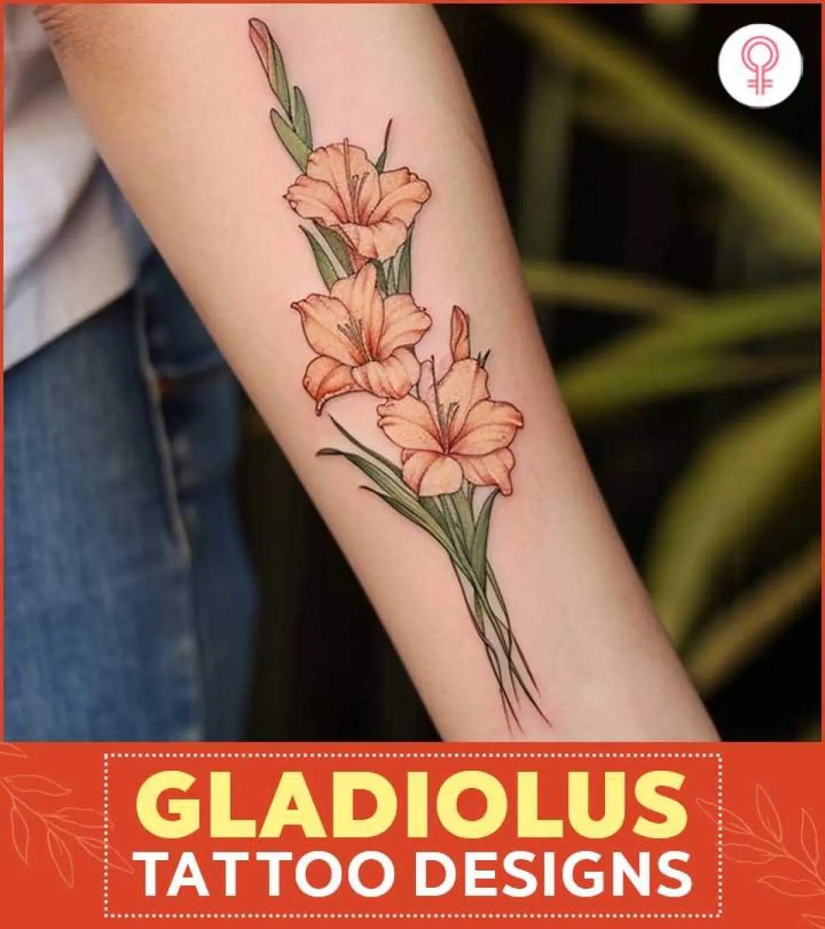 56 Beautiful Gladiolus Tattoo Designs