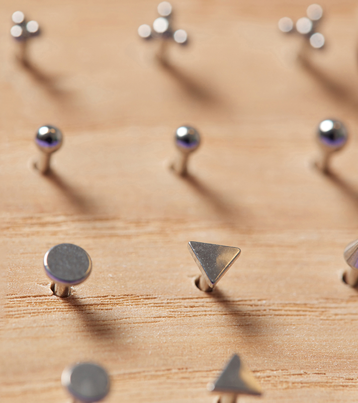PAIR Boo-Bee Titanium Nipple Rings – Beauty Mark Body Jewelry