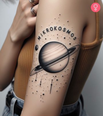 Mikrokosmos BTS Tattoo