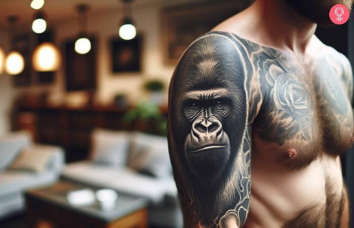 Купить Тату Машинка - Leonid Smagin - Gorilla (Gold) в интернет магазине Good Luck Tattoo Supply