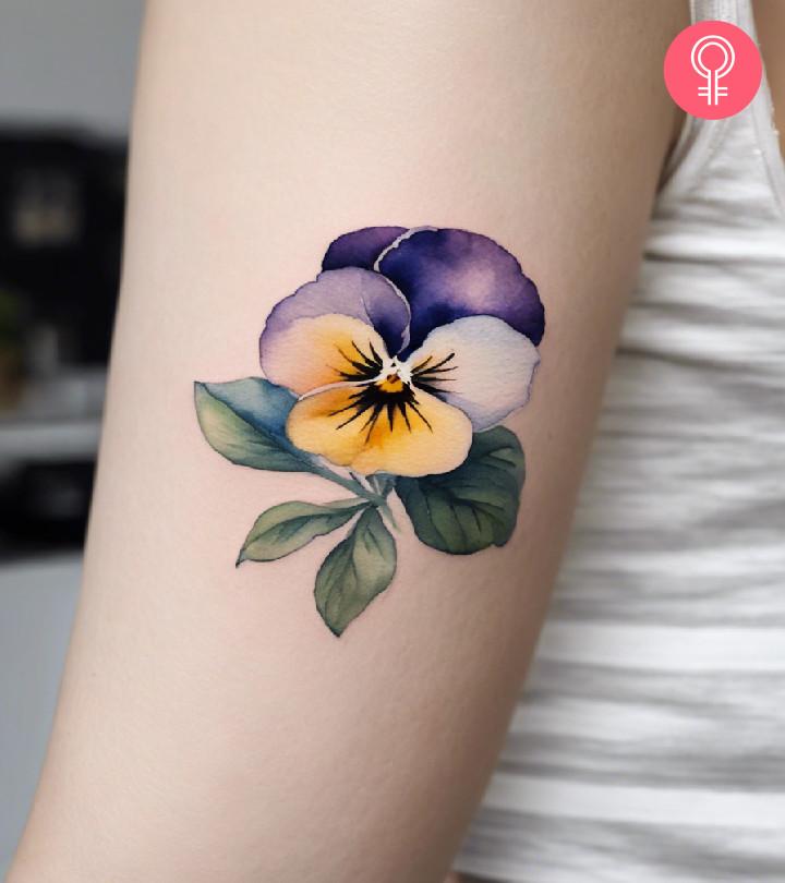 8 Beautiful Pansy Tattoo Ideas And Their Meanings