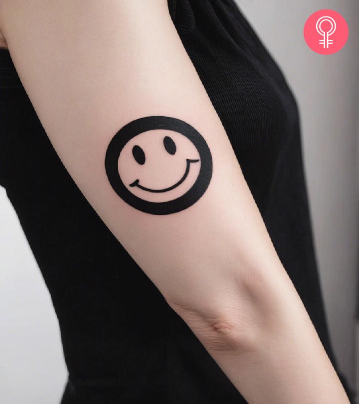 Smiley Face Tattoo Designs - Infoupdate.org