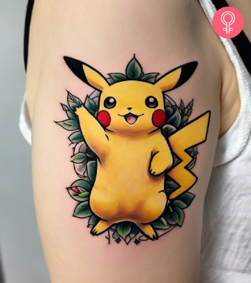 8 Adorable Pikachu Tattoo Ideas For Pokémon Enthusiasts