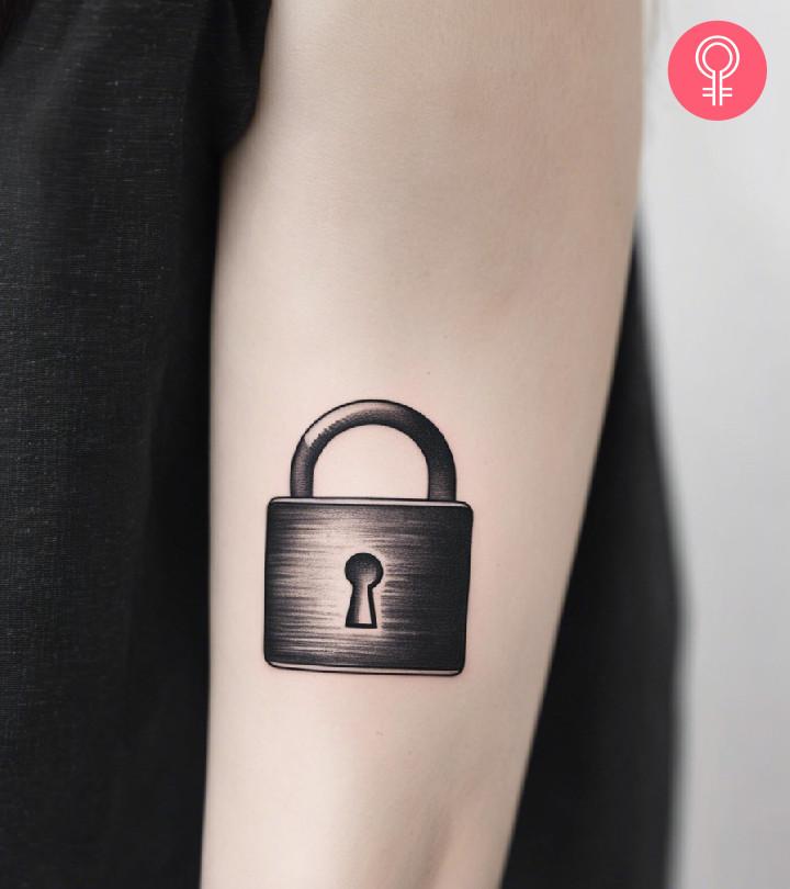 8 Eye-Catching Lock Tattoo Ideas With Meanings