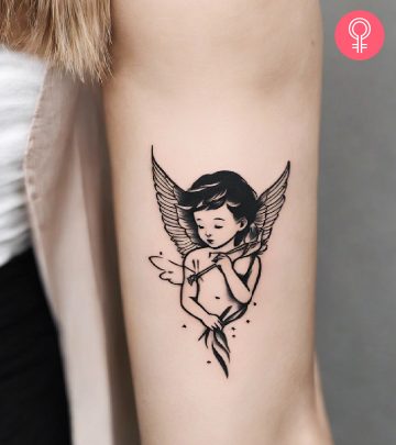 Cupid tattoo
