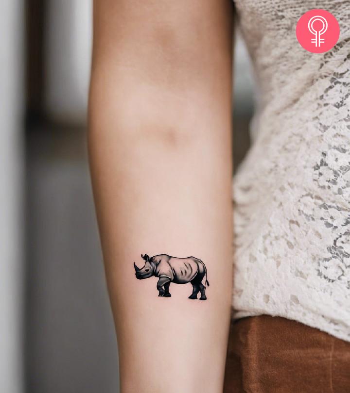 8 Rhino Tattoo Ideas With Their Meanings