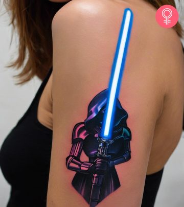 Lightsaber Tattoo Ideas For Embracing The Force With Permanent Ink