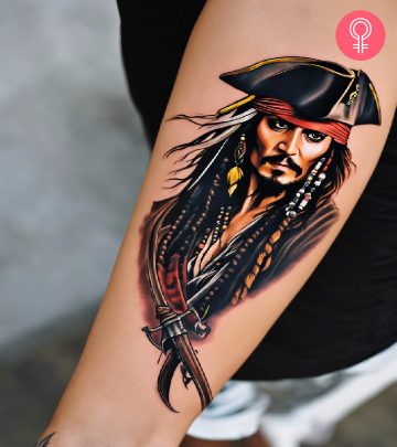 Pirates of the Caribbean tattoo