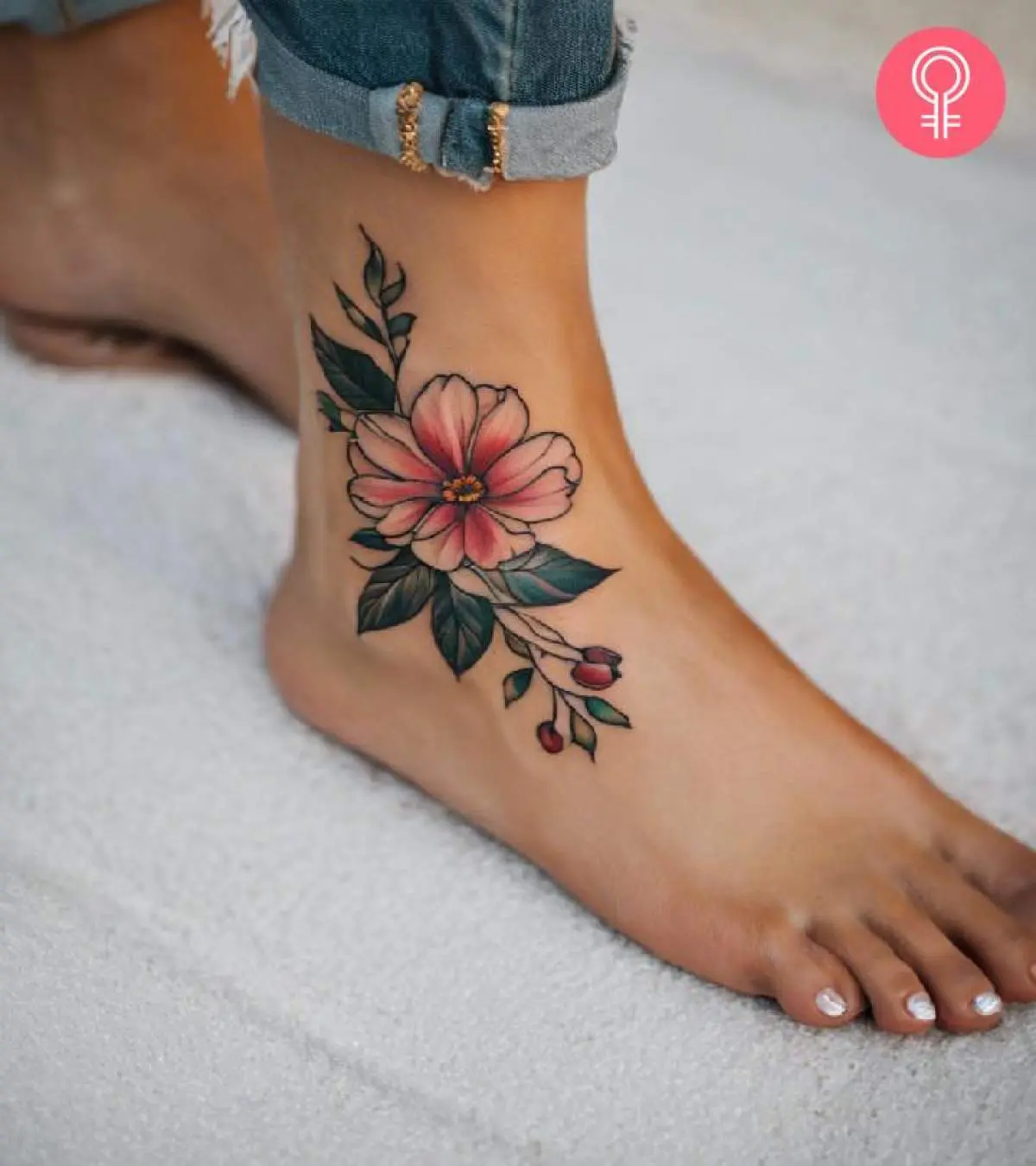 8 Stunning Flower Foot Tattoo Ideas You Will Love