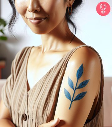 8 Eye-Catching Blue Tattoo Ideas With Meanings