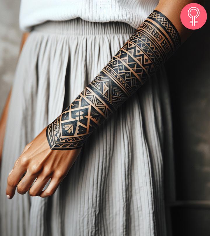 8 Amazing Polynesian Forearm Tattoo Idea Designs And Meanings