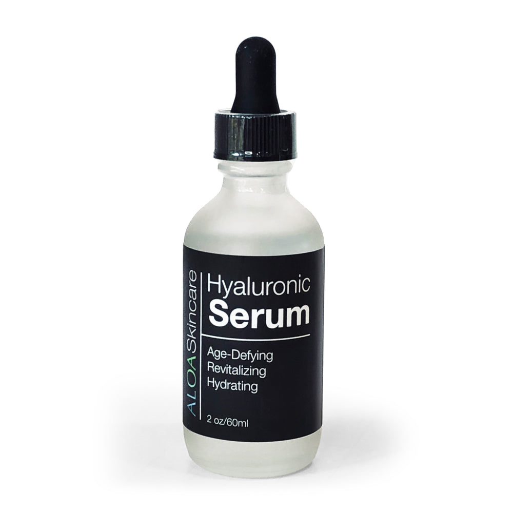 Hyaluronic Acid Serum for Face 100ml, Face Serum Skincare for a Rejuvenated  Skin - Collagen Serum for Face with Organic Aloe Vera for Sensitive Skin 