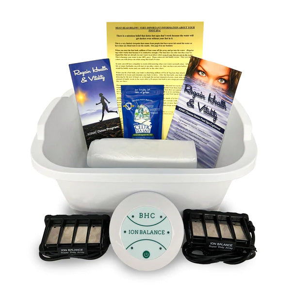 LeCaung ionic detox foot bath machine, personal ionic foot cleanse