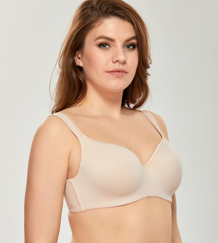 Rosme Womens Soft Cup Balconette Bra, Collection India