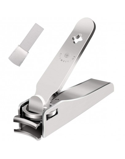 Foot Nail Clippers with Nail Catcher, GREEN- Made in Germany