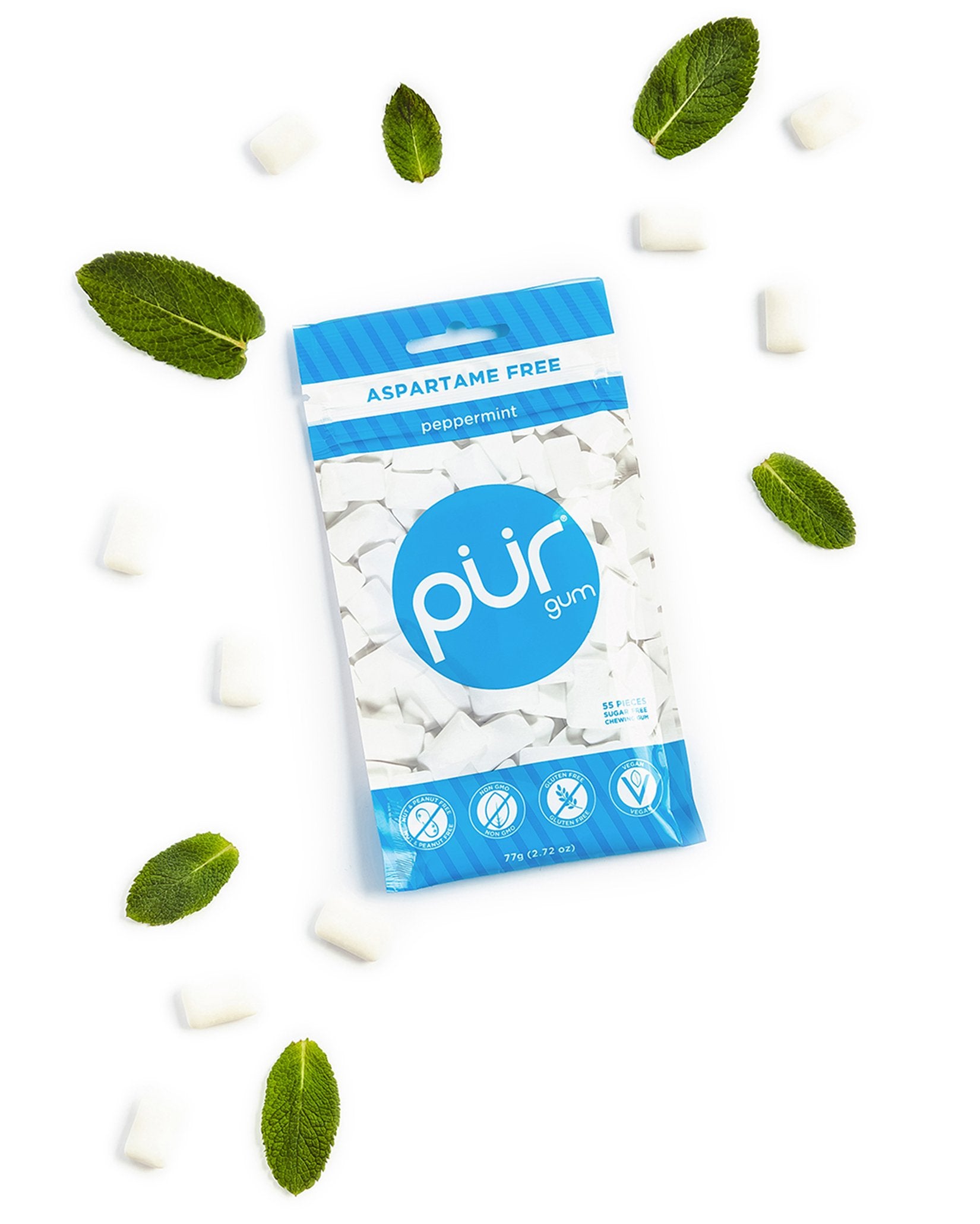 Gum, Pur, made with Xylitol