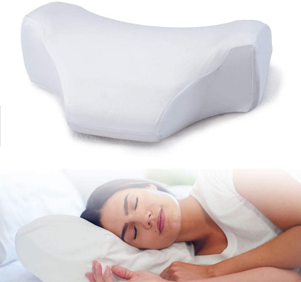 YourFacePillow Beauty Pillow - Anti Wrinkle & Anti Aging Back Sleeping  Pillow - Wrinkle Prevention Pillow to Sleep on Back - Memory Foam Beauty  Sleep Pillow to Keep Head Straight (Large) 