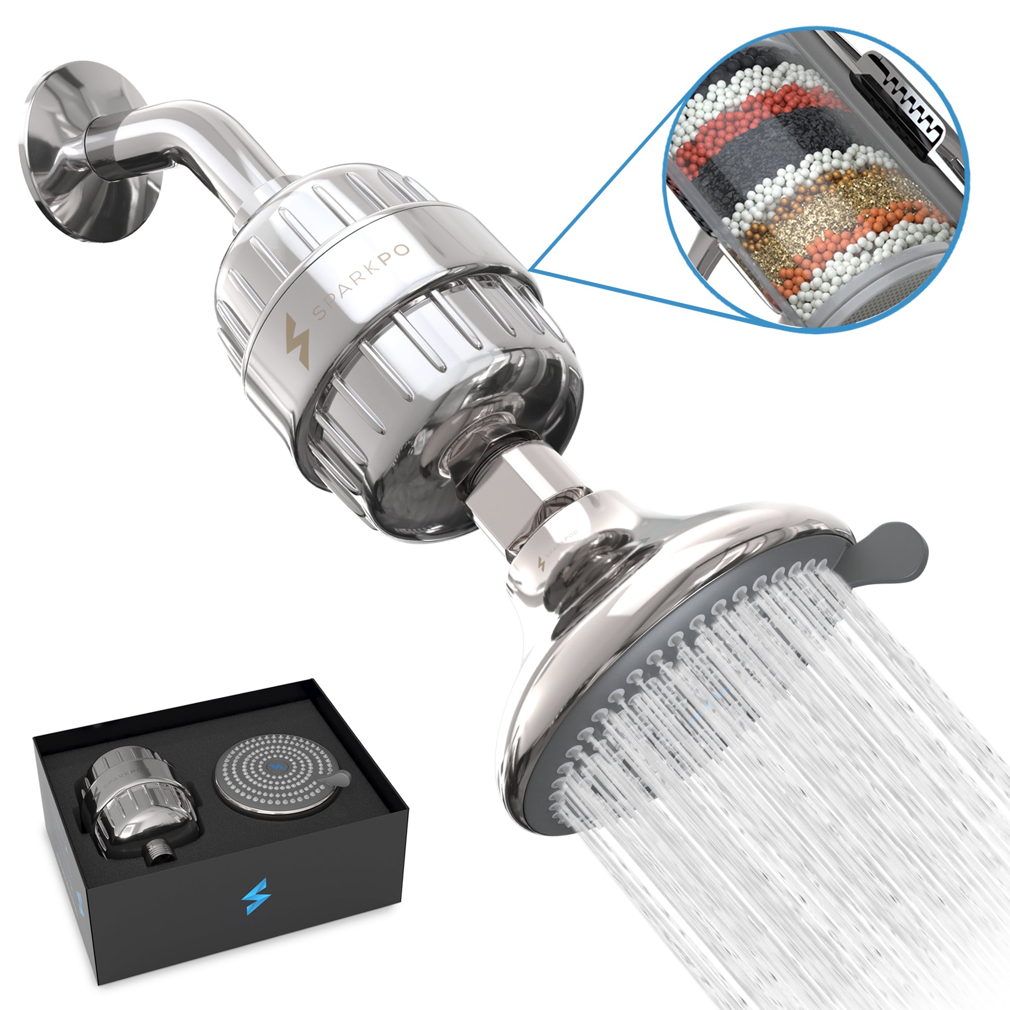 This Powerful Shower Head Filter Helps Improve Skin and Hair