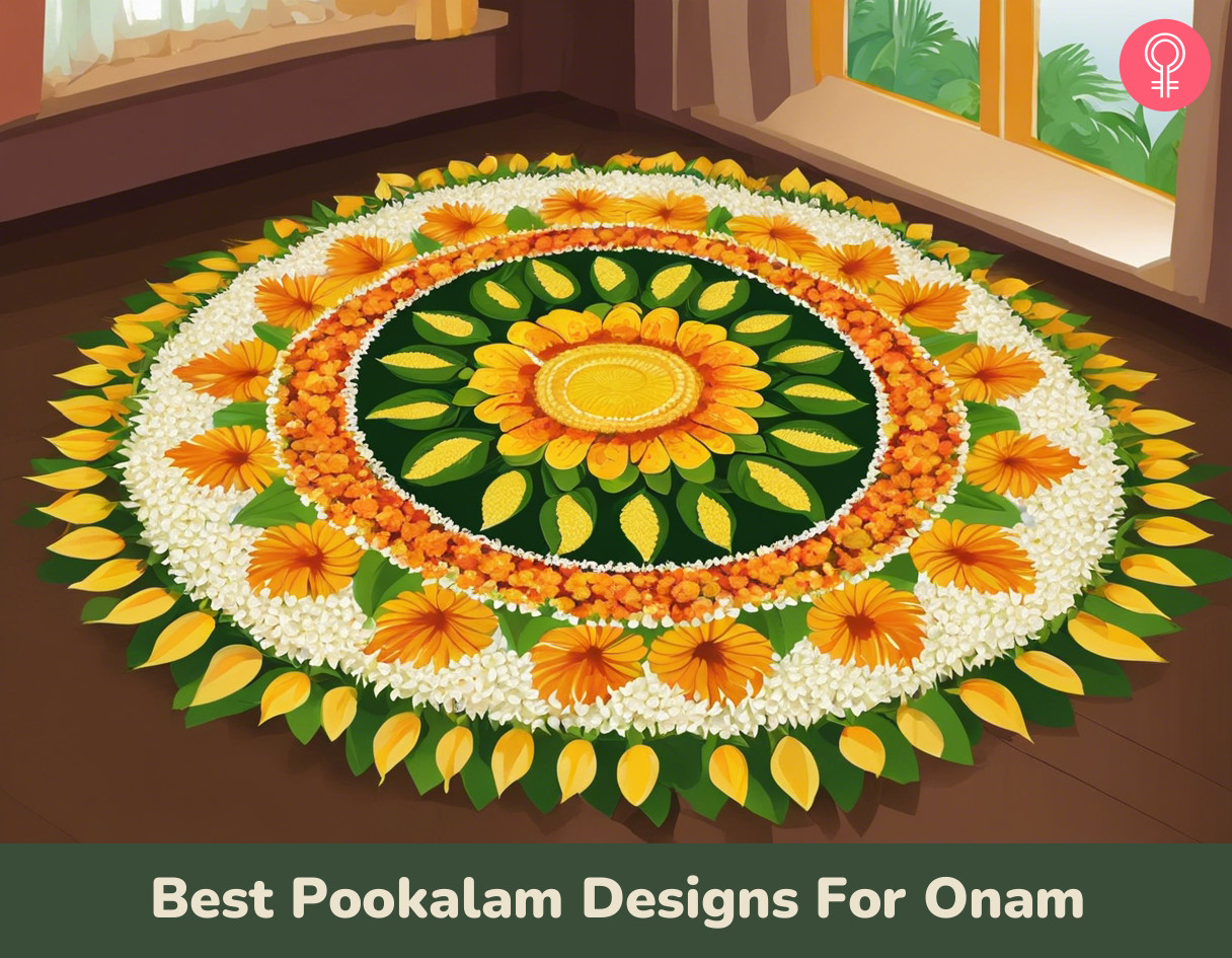 Pookalam Projects :: Photos, videos, logos, illustrations and branding ::  Behance