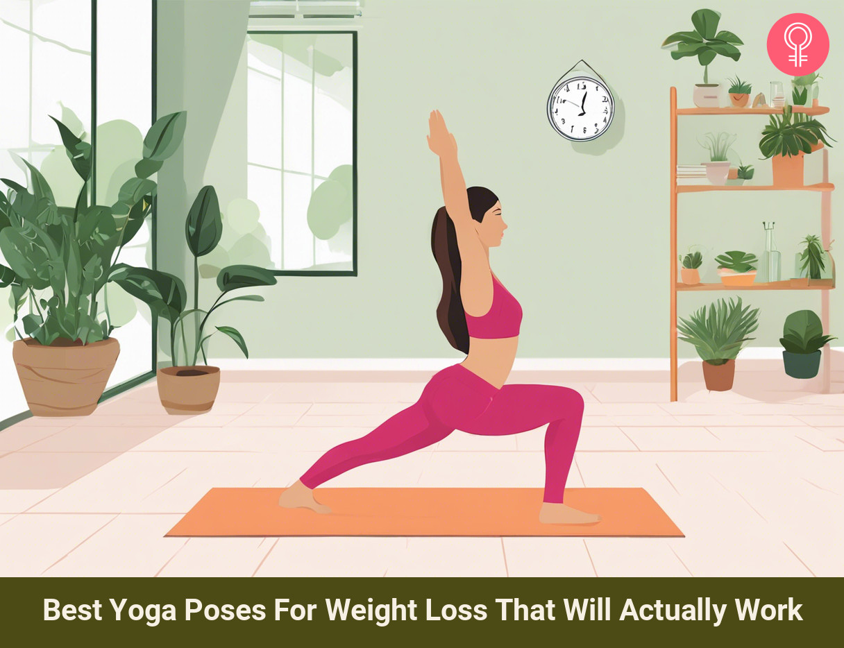 5 easy yoga poses for weight loss at home for females., by Unique.anvi