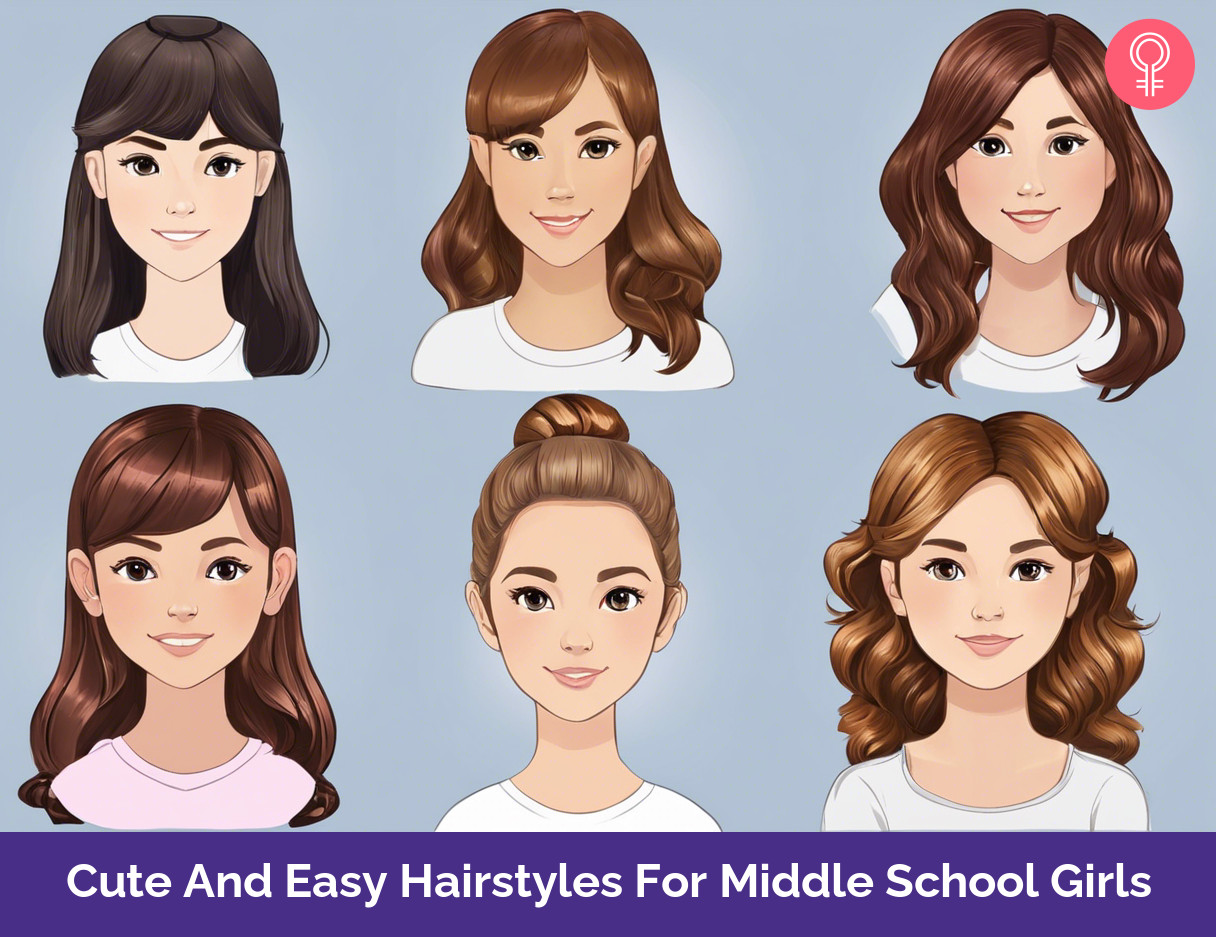 Cute Hairstyles for Teenage Girls - Hairstyle on Point