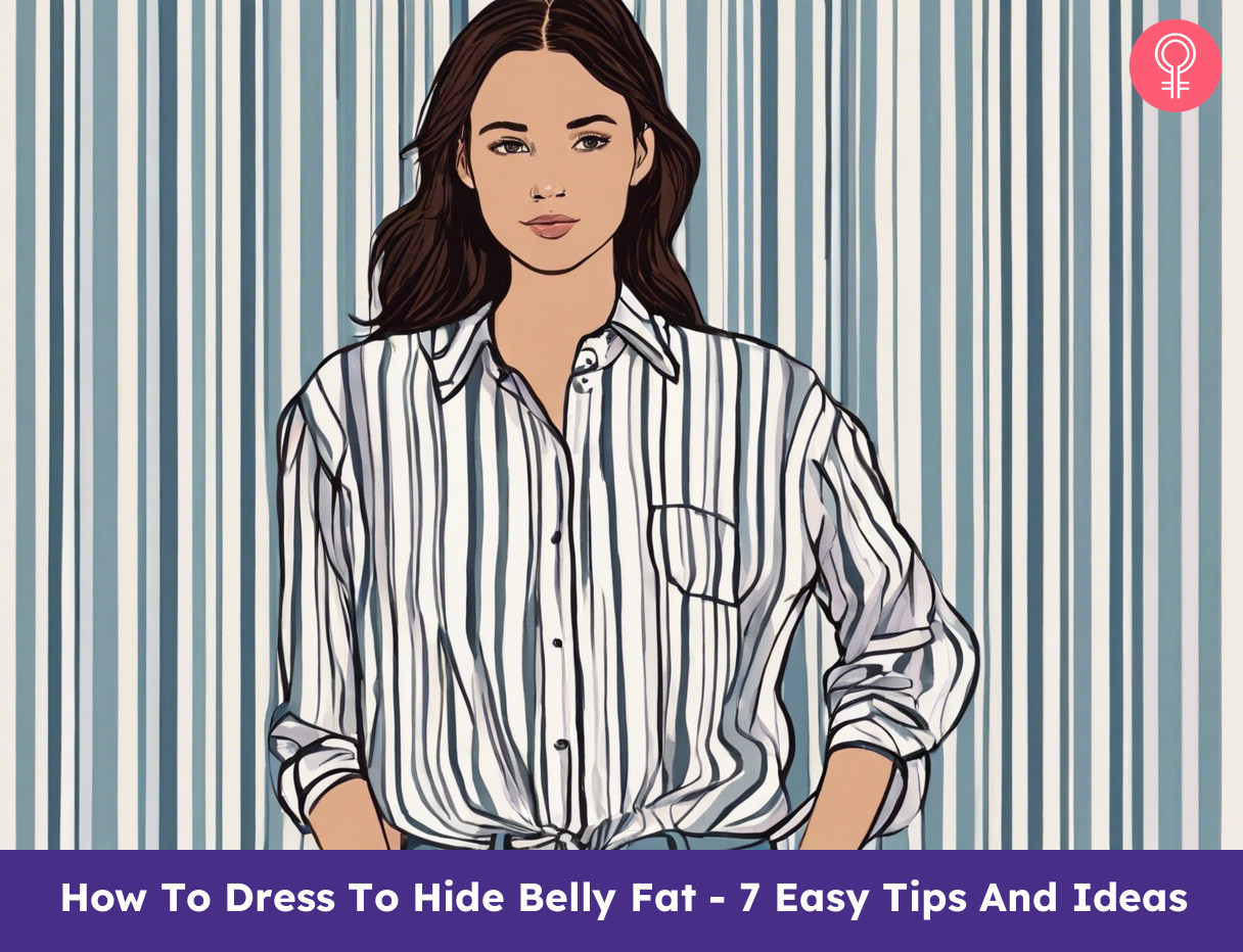 How to hide belly fat after 50? Discover the best fashion tricks that will  help you camouflage your stomach!