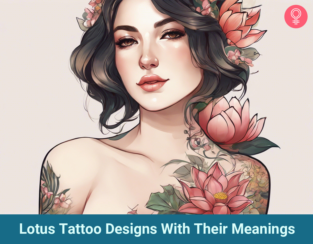Unalome Lotus Tattoo - Etsy